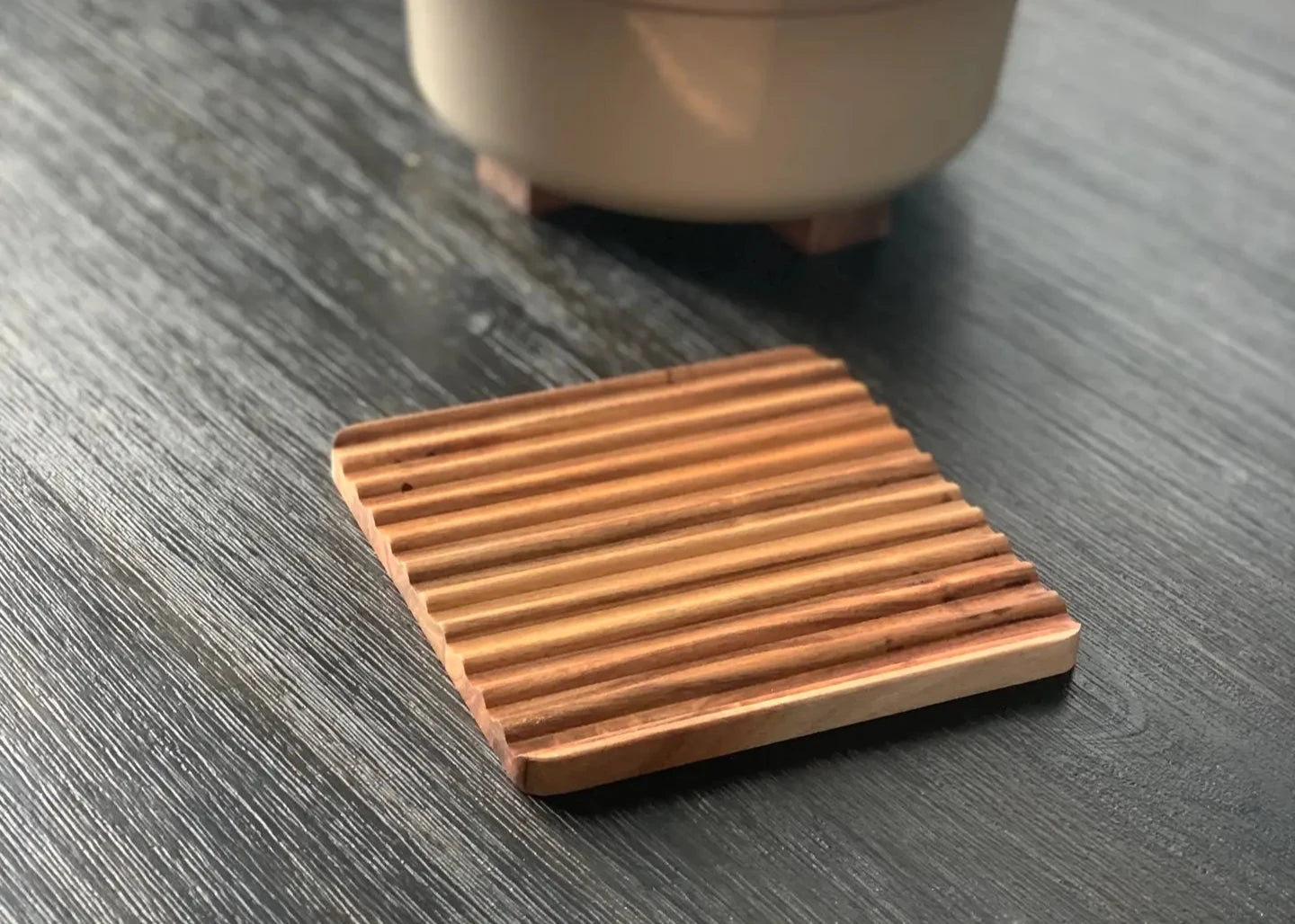 Wood Trivets, Set of 2