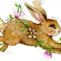 Bunny Rabbit Counted Cross Stitch Kit