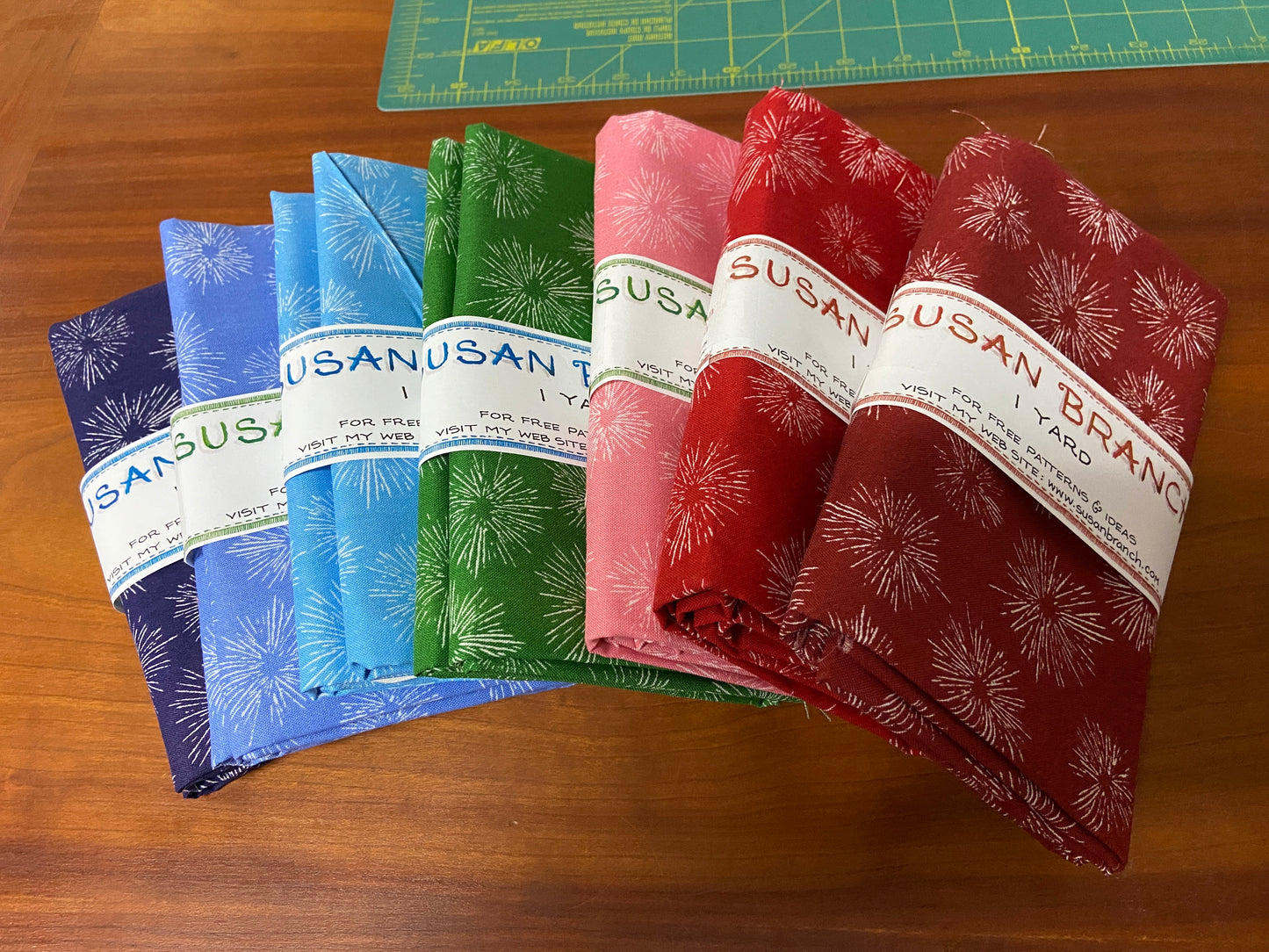 Vintage Susan Branch "Fireworks" Fabrics