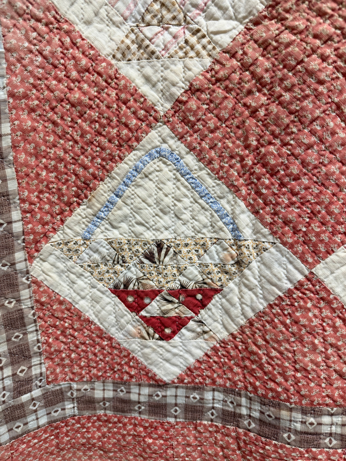Vintage Quilt - Baskets
