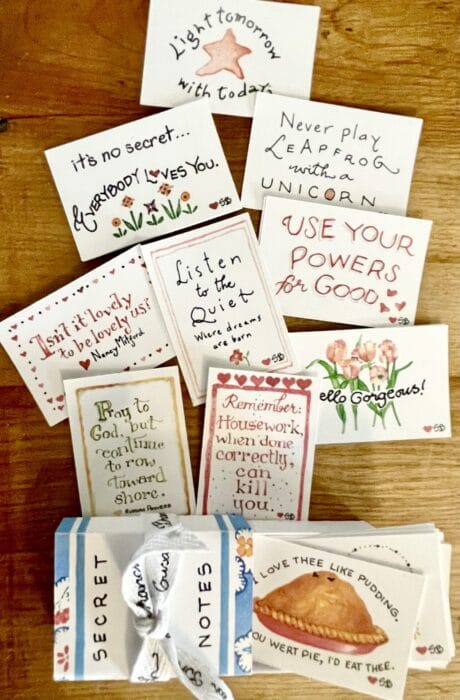 Susan Branch Secret Notes