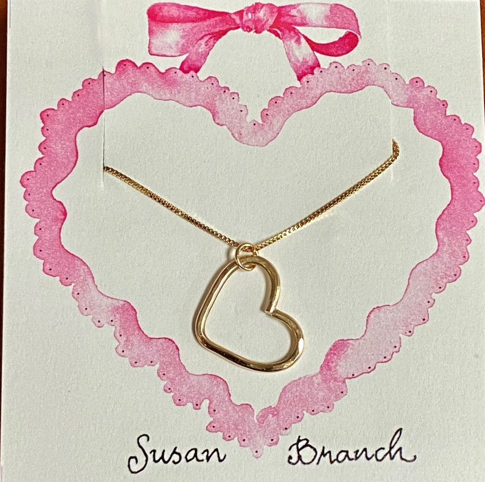Gold Heart Necklace