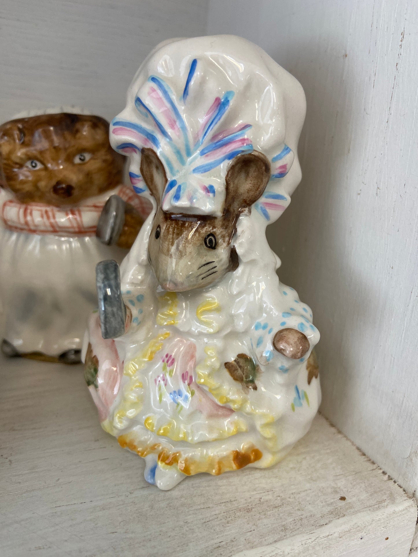 Lady Mouse Figurine
