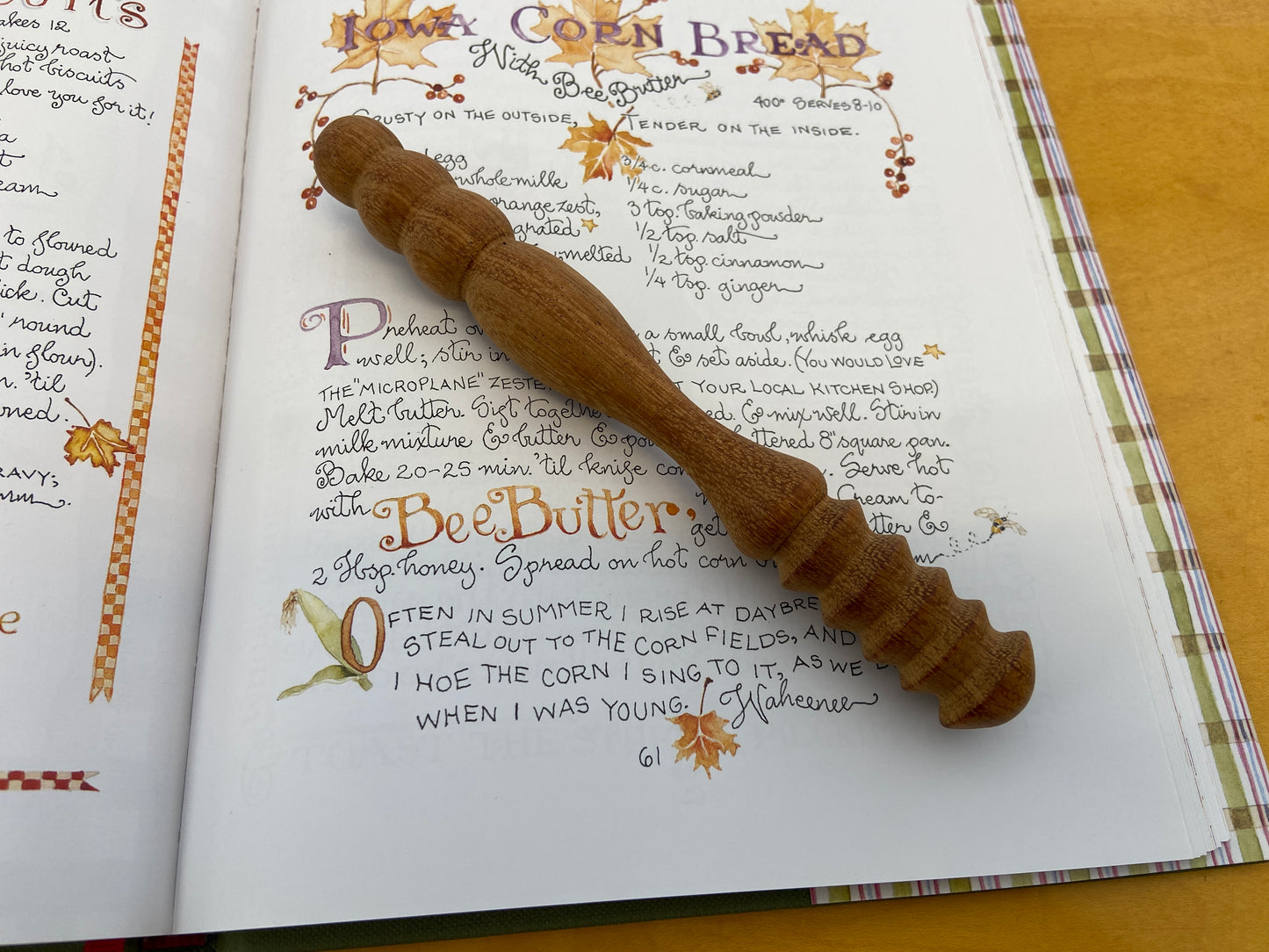 Wood Honey Dipper