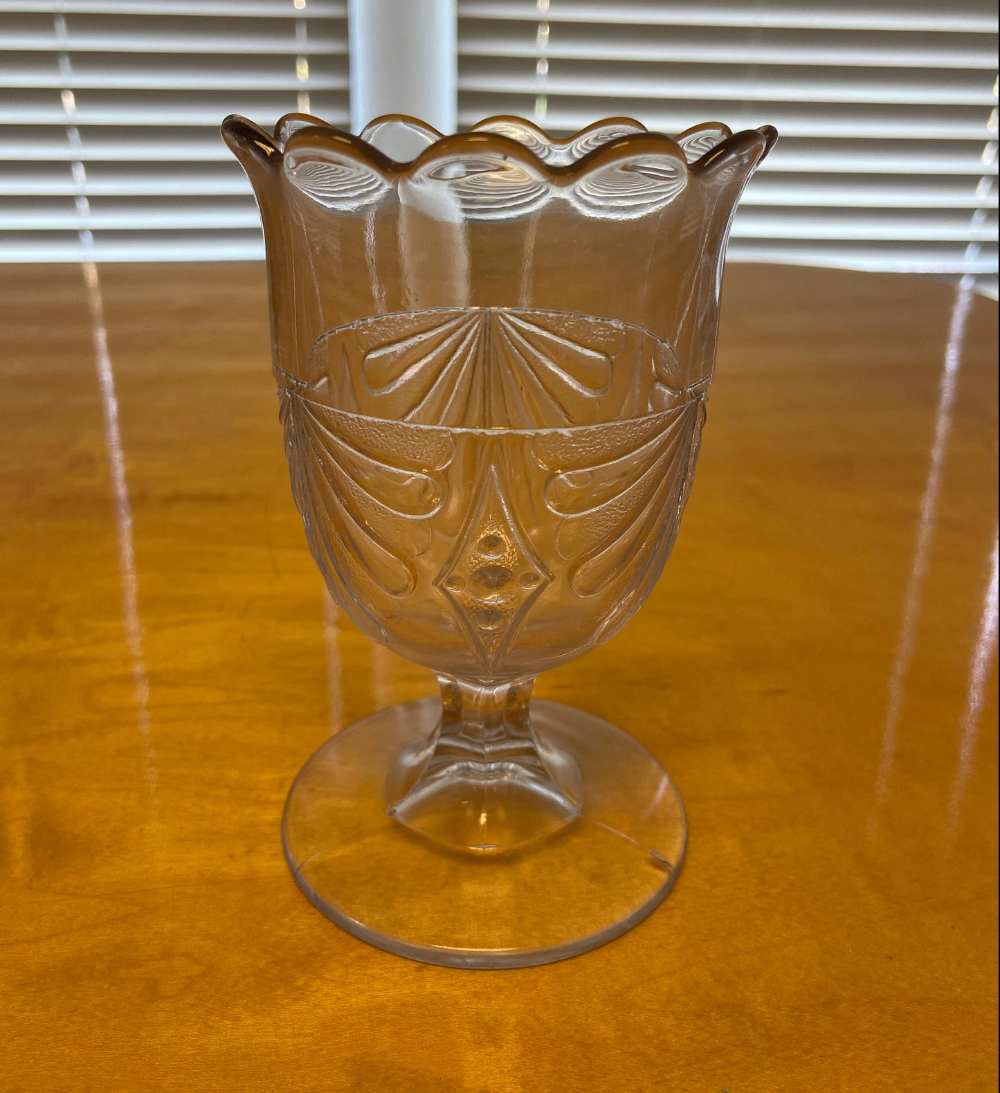 Vintage McKee Glass Spooner Votive