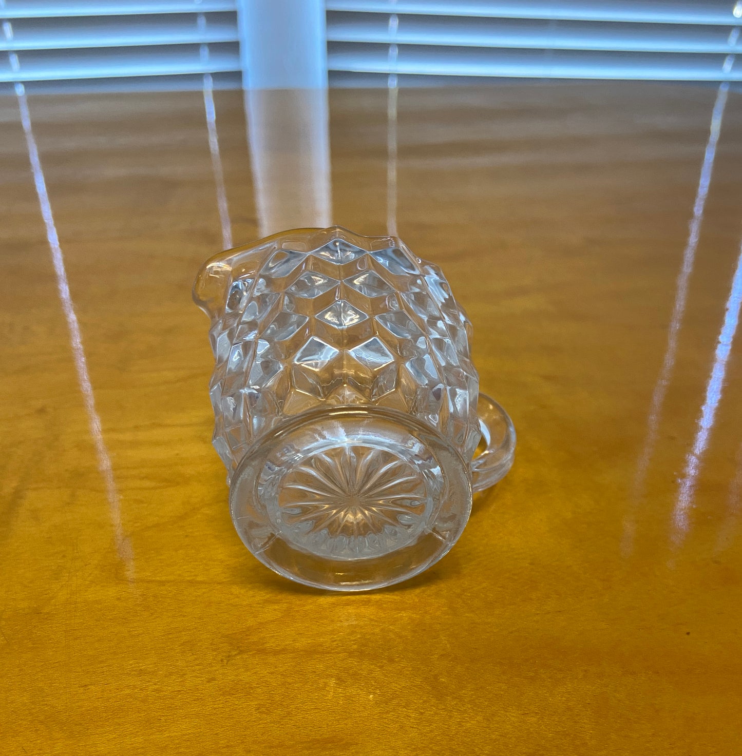 Vintage Fostoria Glass Creamer Votive