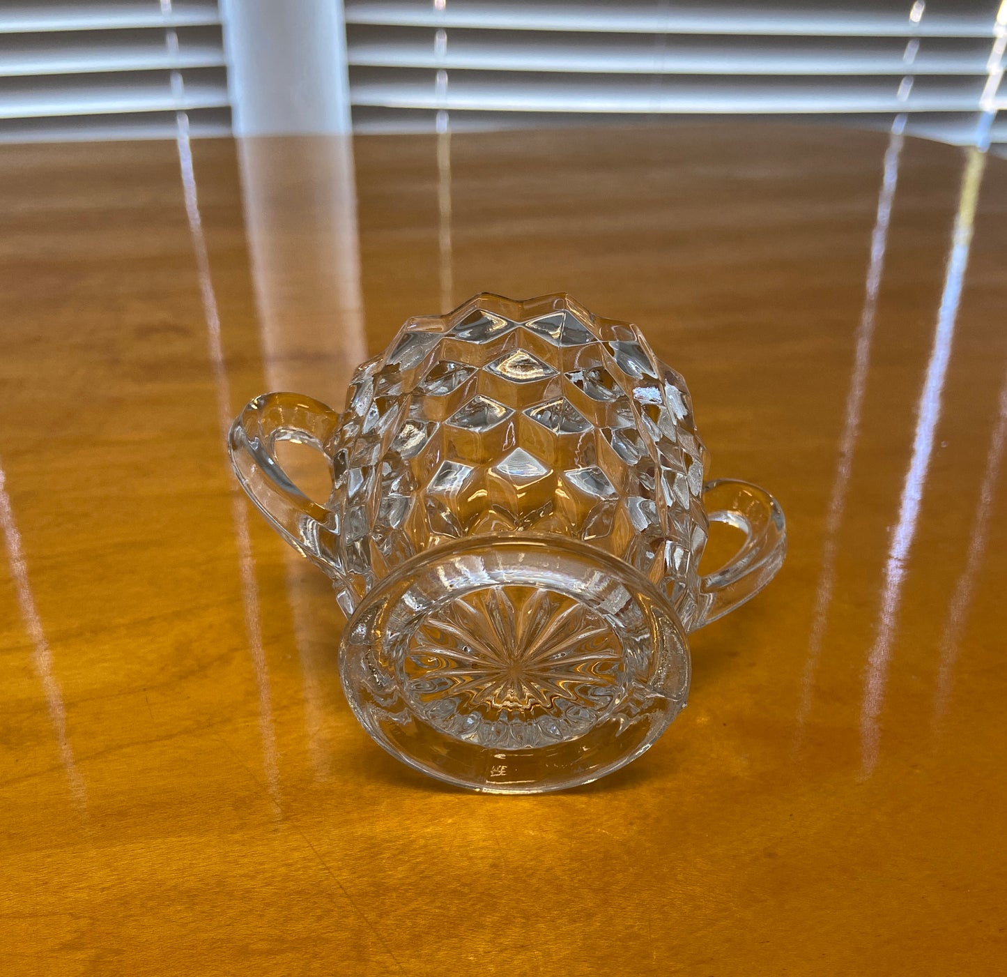Vintage Fostoria Glass Sugar Votive
