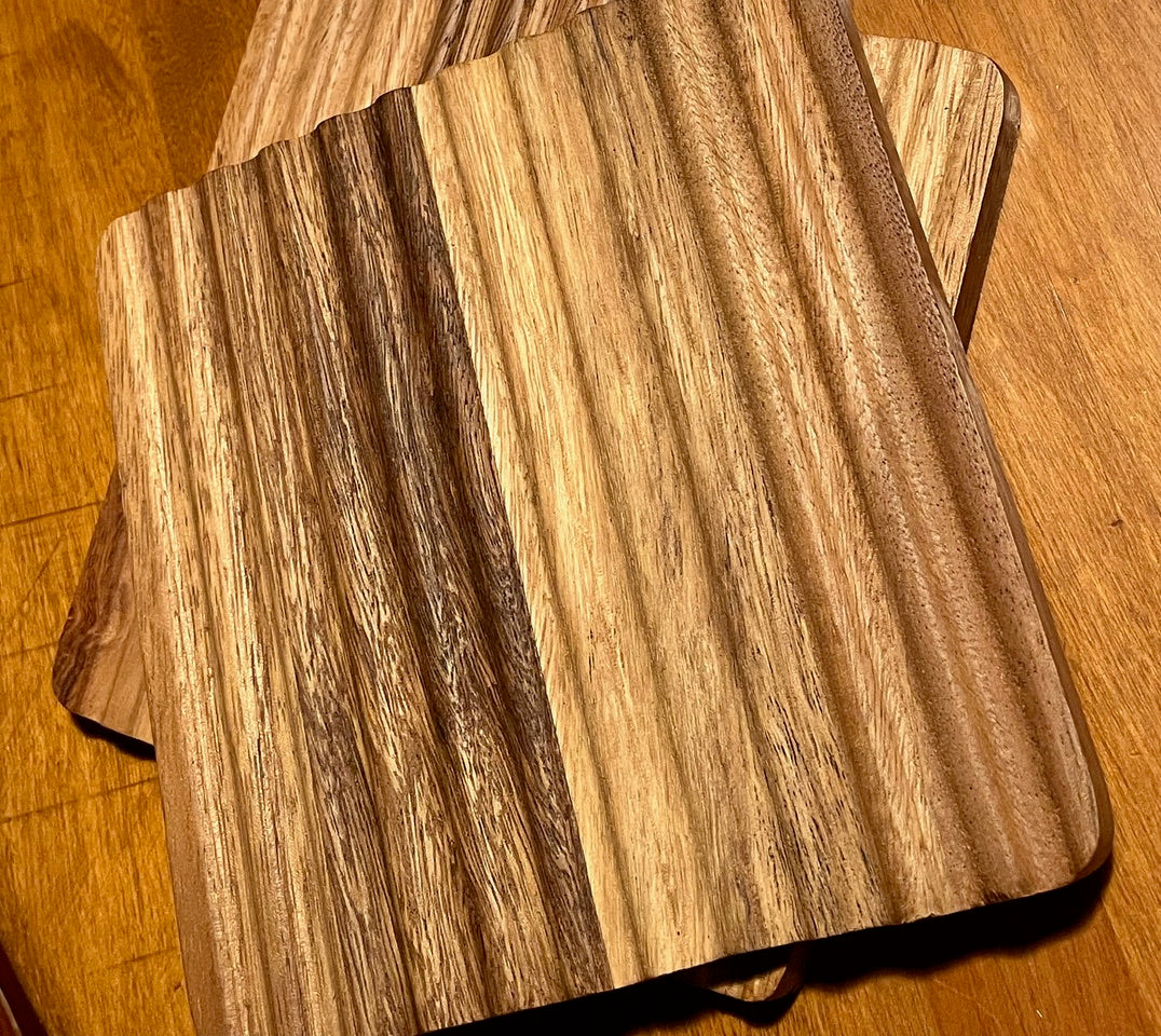 Wood Trivets, Set of 2