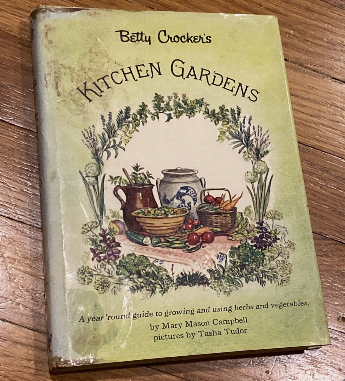 Vintage Kitchen Gardens Book- Fair Condition