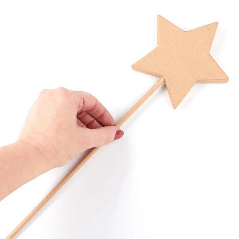 Paper Mache Star Wand