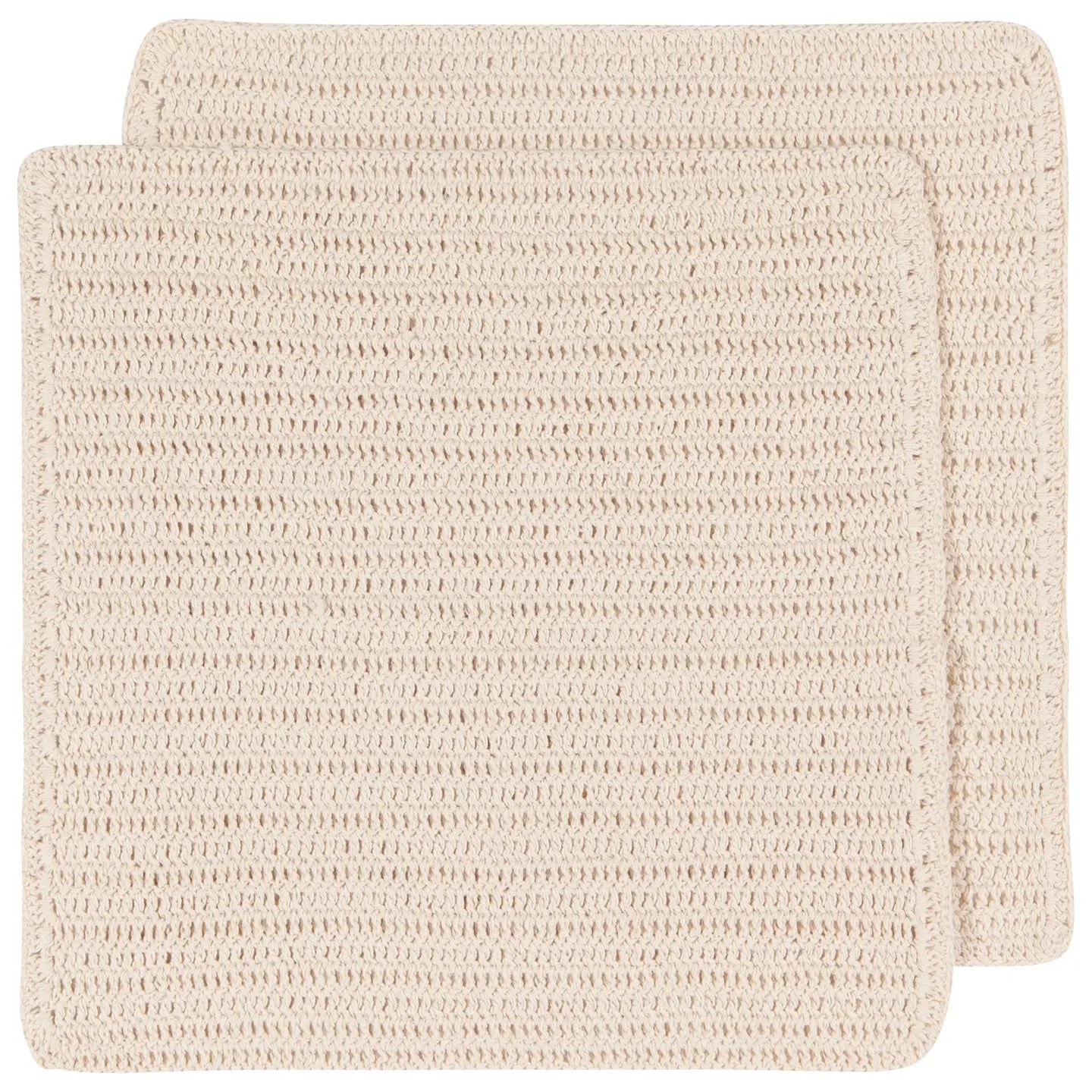 Crocheted Dishcloths, set of 2