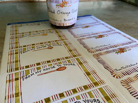 Autumn Harvest Canning Labels