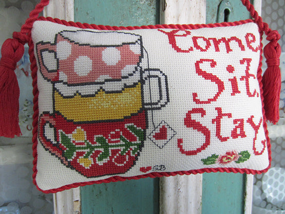 Tea Party Counted Cross Stitch Kit