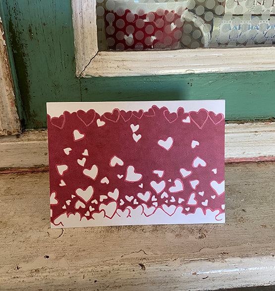 Champagne Hearts Valentine Cards
