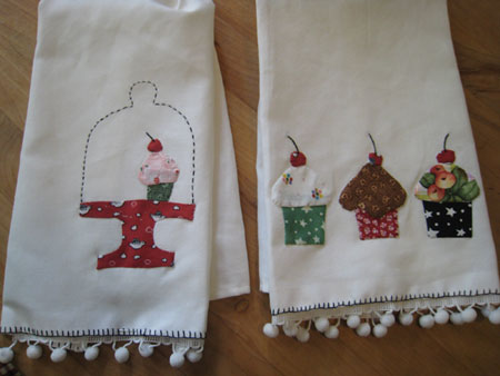 Cupcakes Applique Pattern