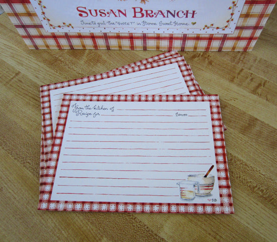 5x7 Recipe Cards