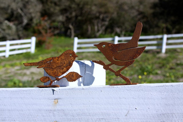 Rusty Birds, set of 2