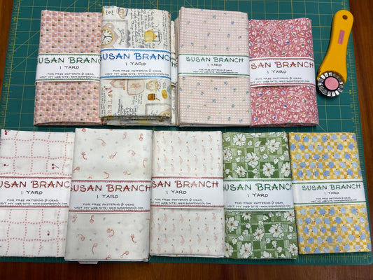 Vintage Susan Branch "TeaParty" Fabric