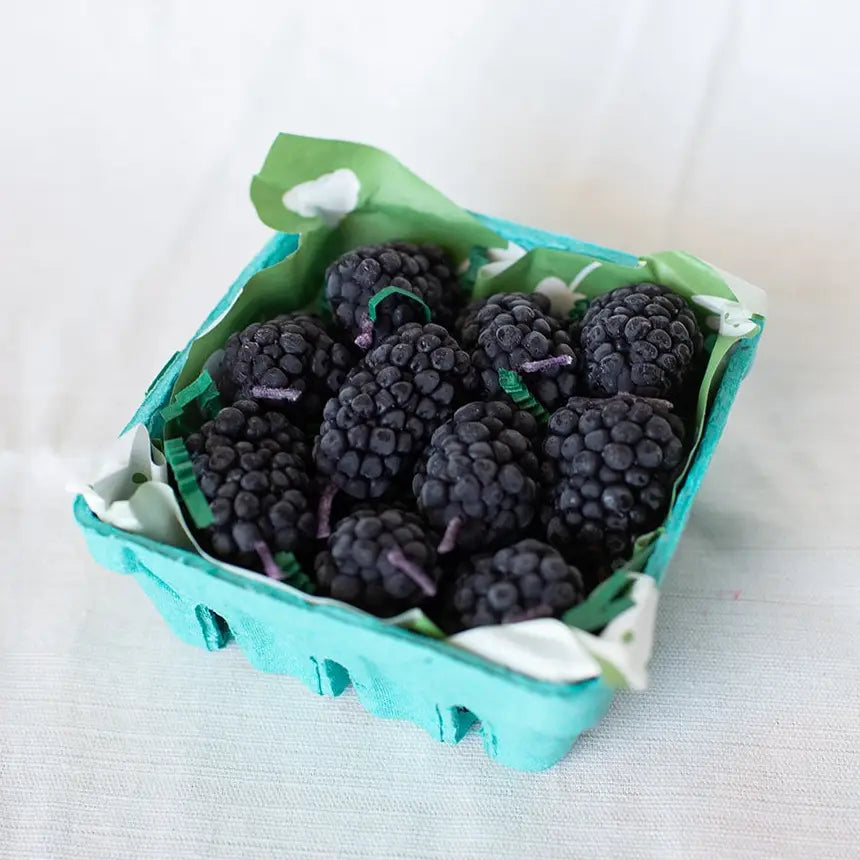 Blackberry Birthday Candles