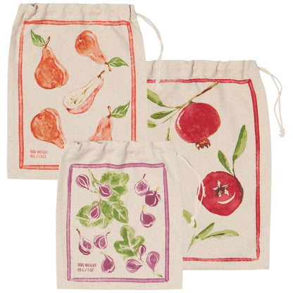 Reusable Produce Bags, Set of 3
