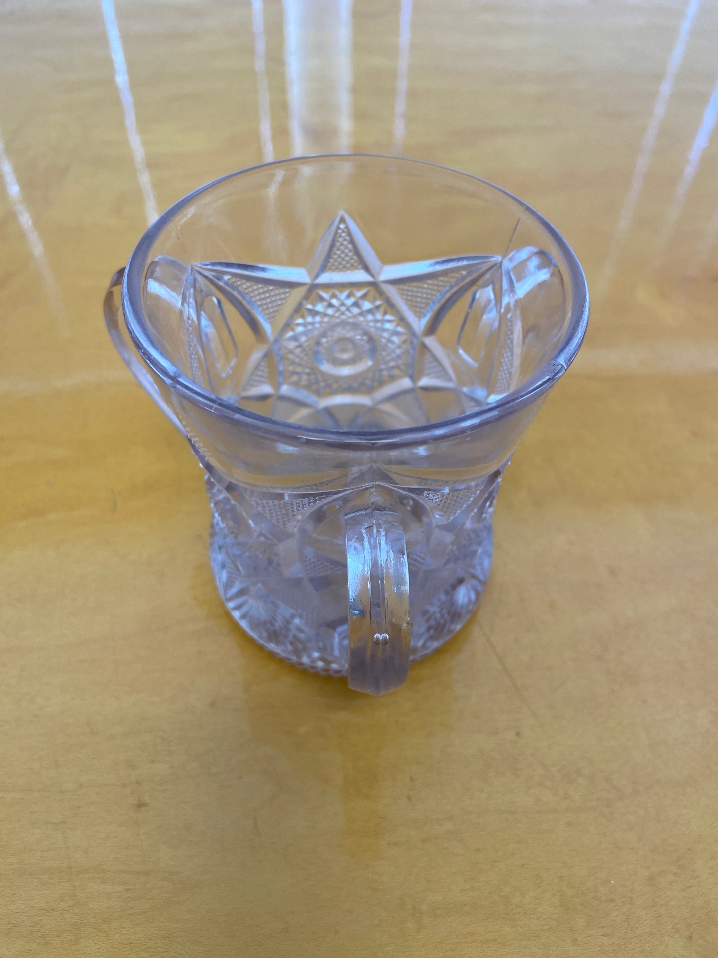 Vintage Glass Spooner Votive