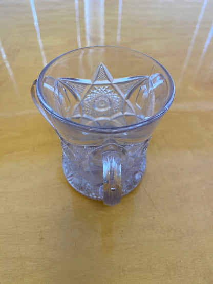 Vintage Glass Spooner Votive