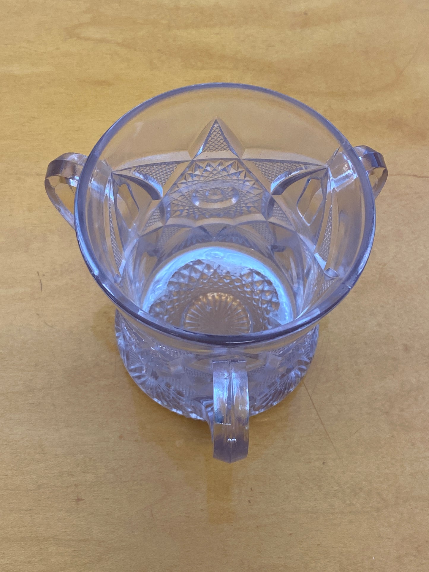 Vintage Glass Spooner Votive