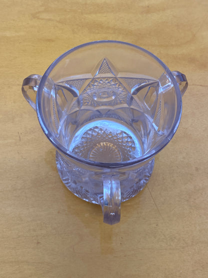 Vintage Glass Spooner Votive