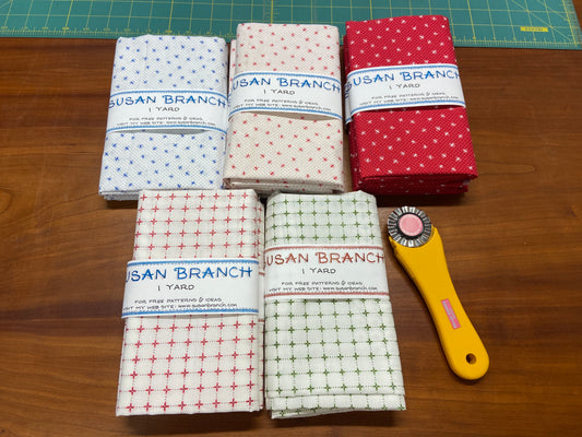 Vintage Susan Branch "Language of Flowers" Fabric