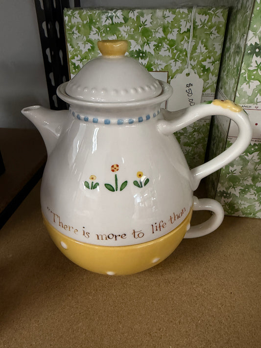 Tea For One, Vintage Susan Branch Set