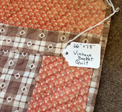 Vintage Quilt - Baskets