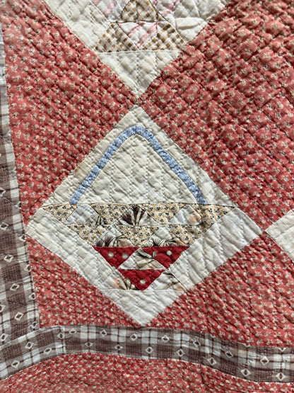 Vintage Quilt - Baskets