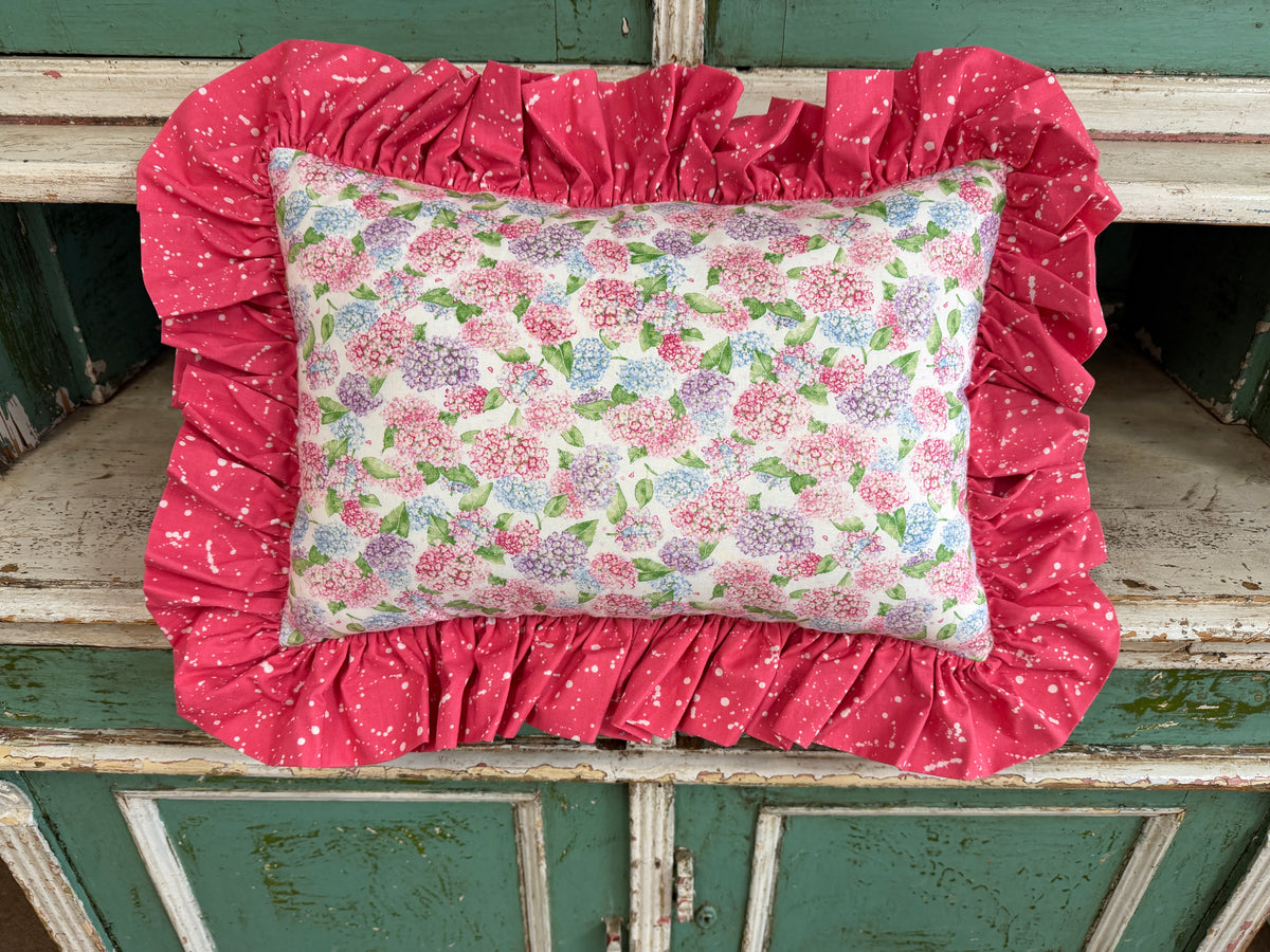 Throw Pillow - Hydrangeas