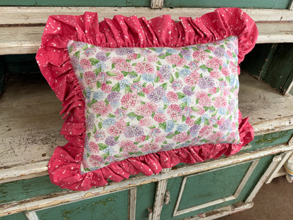 Throw Pillow - Hydrangeas