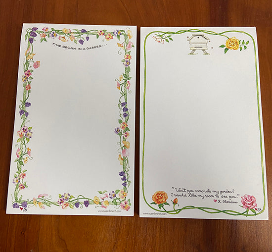 Garden Notepads, set of 2