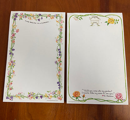 Garden Notepads, set of 2