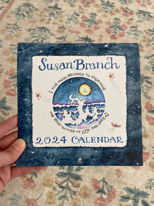 2024 Mini Calendar by Susan Branch