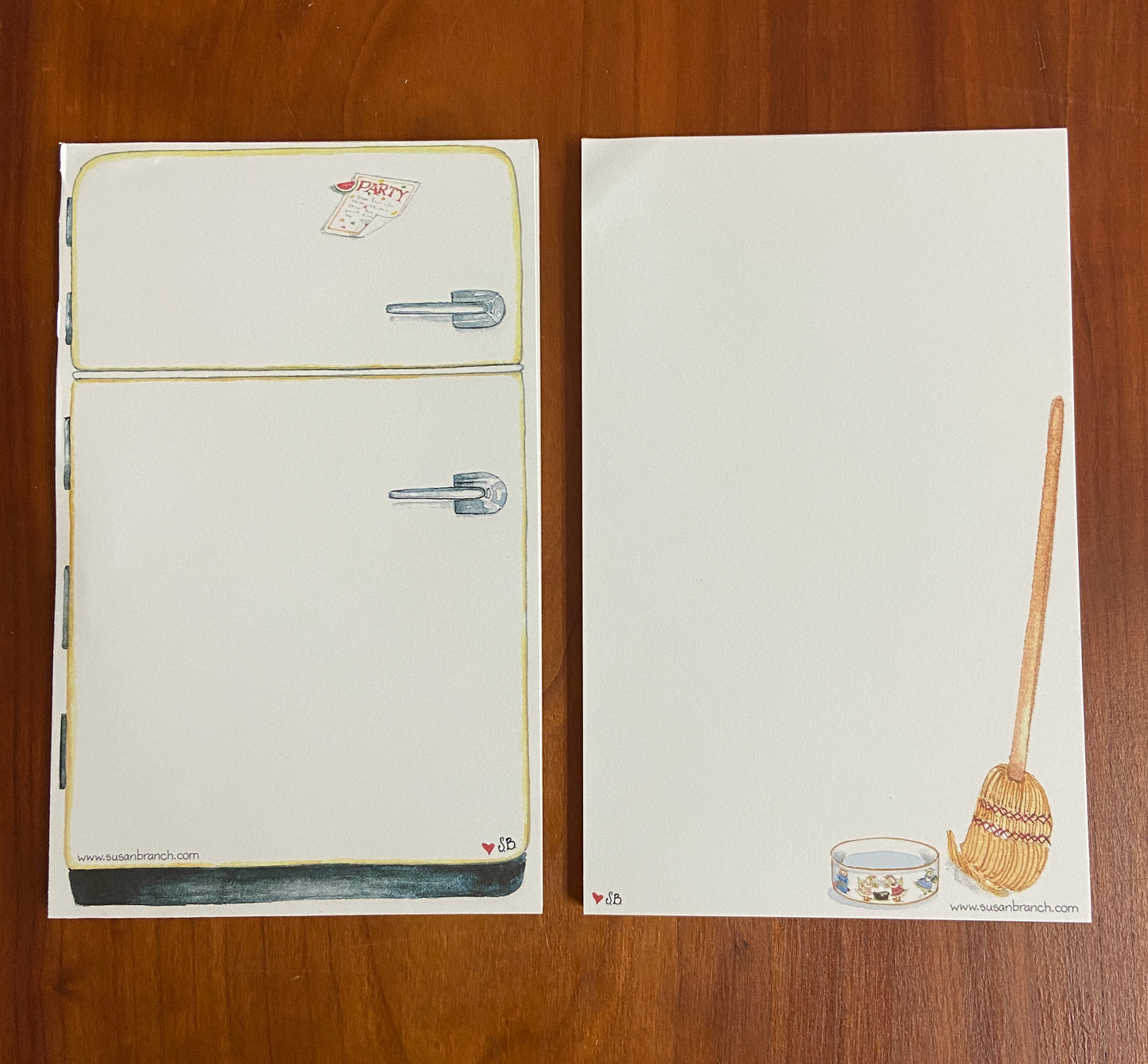 Kitchen Notepads, set of 2