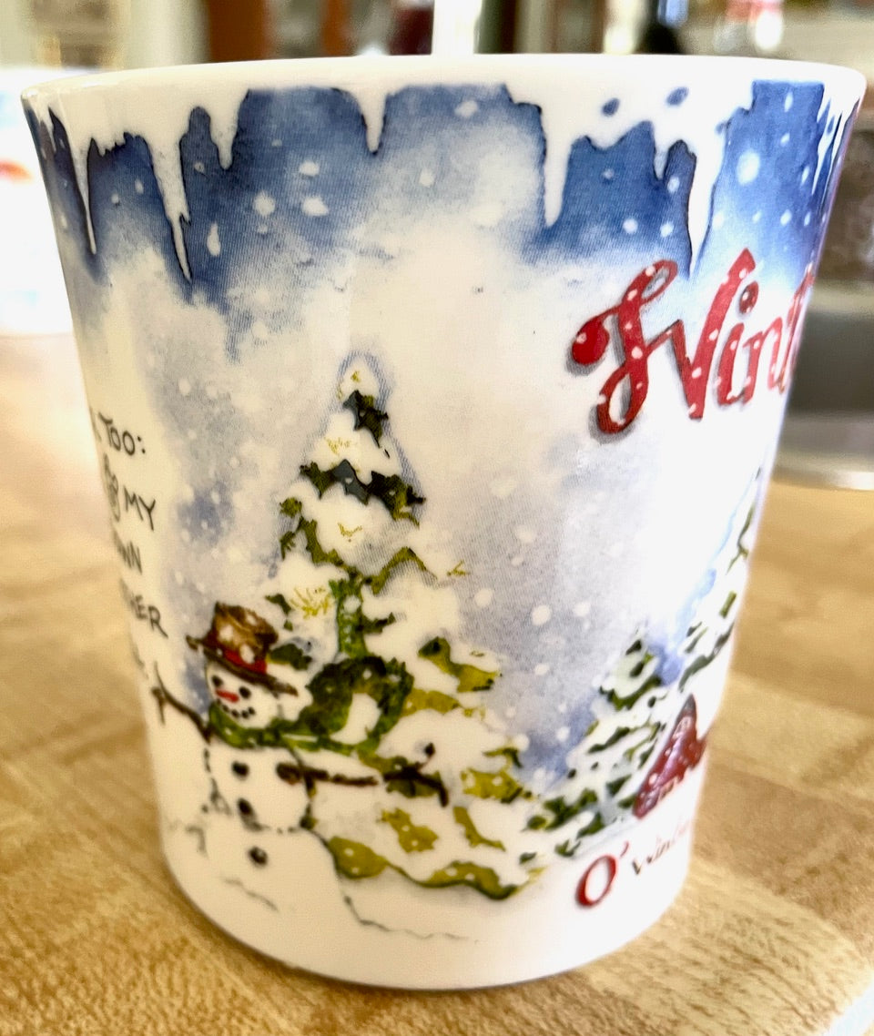 16 Oz. A Winter Cup