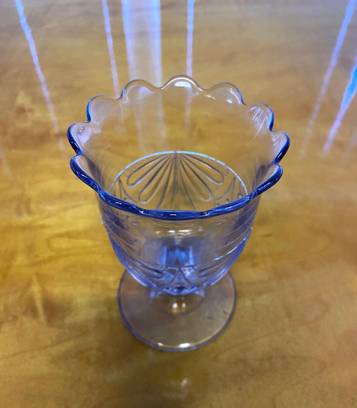Vintage McKee Glass Spooner Votive