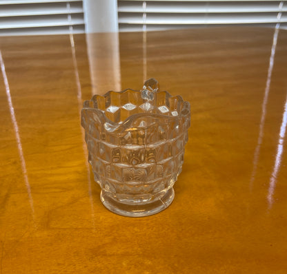 Vintage Fostoria Glass Creamer Votive