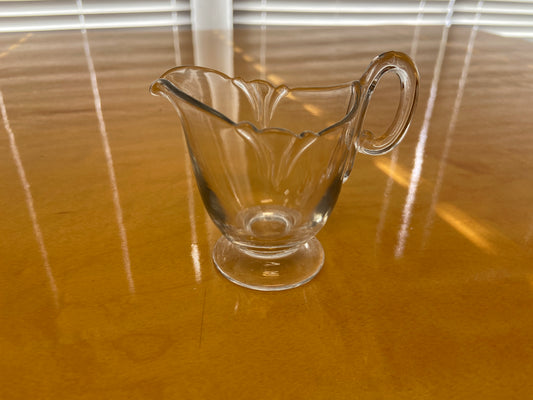 Vintage Heisey Glass Creamer Votive
