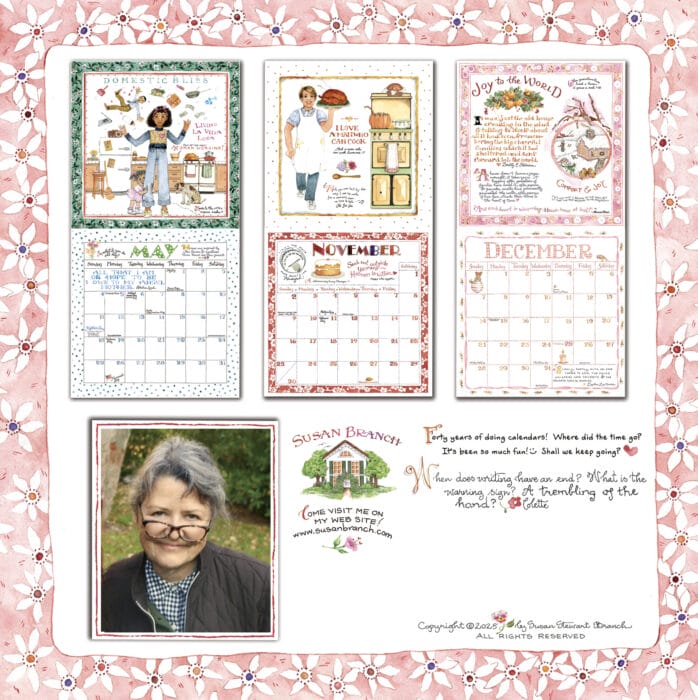 2025 Heart of the Home Wall Calendar Susan Branch