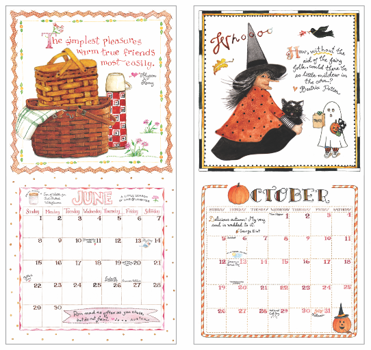 2025 Mini Calendar by Susan Branch Susan Branch 2025 Wall Calendar