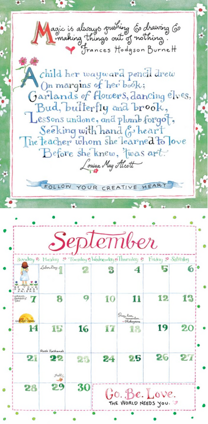 2025 Mini Calendar by Susan Branch