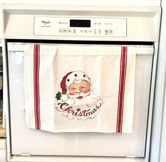 Santa Christmas Kitchen Towel