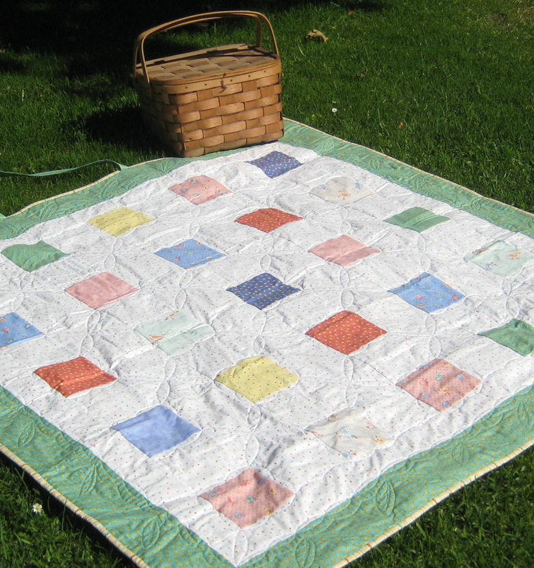 Picnic Quilt Pattern & Instructions - PDF file