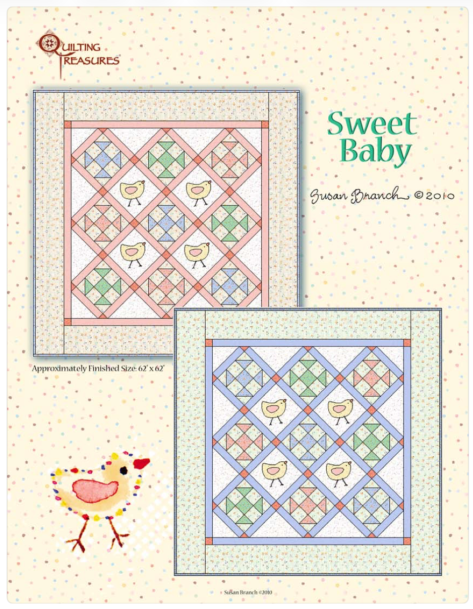 Sweet Baby Quilt Pattern -PDF File