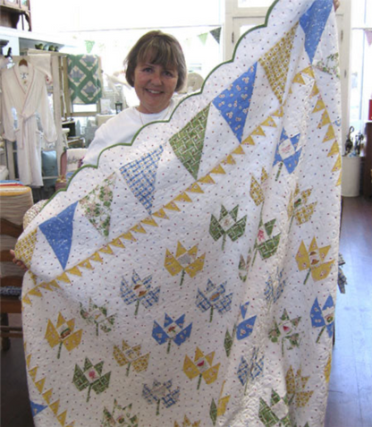 Everything Grows In Susan's Garden Quilt Pattern - PDF File