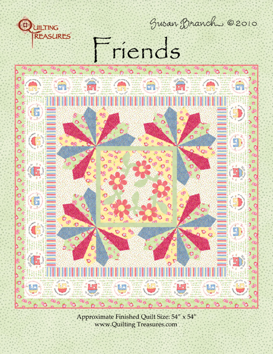Friends Quilt Pattern -PDF File